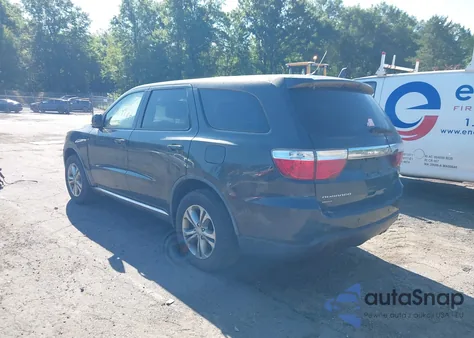 2011 Dodge Durango Express from USA, damaged, VIN 1D4RE2GG8BC616217